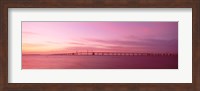 Dawn, Chesapeake Bay Bridge, Maryland, USA Fine Art Print