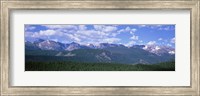Mountains fr Beaver Meadows Rocky Mt National Park CO USA Fine Art Print