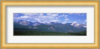 Mountains fr Beaver Meadows Rocky Mt National Park CO USA Fine Art Print