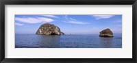 Two large rocks in the ocean, Los Arcos, Bahia De Banderas, Puerto Vallarta, Jalisco, Mexico Fine Art Print