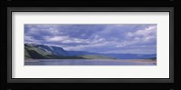 Kenya, Lake Bogoria, Panoramic view of hills around a lake Fine Art Print