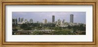 Skyline View of Nairobi, Kenya Fine Art Print