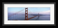 Traffic On A Bridge, Golden Gate Bridge, San Francisco, California, USA Fine Art Print