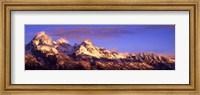 Teton Range Mountains, Grand Teton National Park, Wyoming Fine Art Print