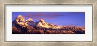 Teton Range Mountains, Grand Teton National Park, Wyoming Fine Art Print
