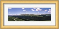 High angle view of a mountain range, Rocky Mountain National Park, Colorado, USA Fine Art Print