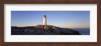 Peggy's Point Lighthouse, Peggy's Cove, Nova Scotia, Canada Fine Art Print