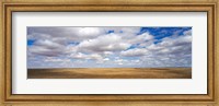 Clouds over open rangeland, Texas, USA Fine Art Print
