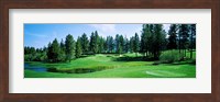 Golf course, Edgewood Tahoe Golf Course, Stateline, Douglas County, Nevada, USA Fine Art Print