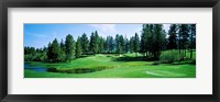 Golf course, Edgewood Tahoe Golf Course, Stateline, Douglas County, Nevada, USA Fine Art Print