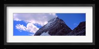 Low angle view of a mountain peak, Mt Matterhorn, Zermatt, Valais Canton, Switzerland Fine Art Print