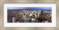 Aerial view of a city, Toronto, Ontario, Canada 2011 Fine Art Print