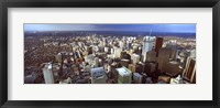 Aerial view of a city, Toronto, Ontario, Canada 2011 Fine Art Print