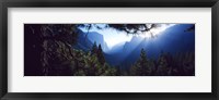 Tunnel View Point at sunrise, Yosemite National Park, California, USA Fine Art Print