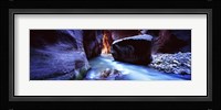 Virgin River at Zion National Park, Utah, USA Fine Art Print