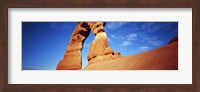 Low angle view of Delicate Arch, Arches National Park, Utah, USA Fine Art Print
