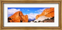 Rock formations, Garden of The Gods, Colorado Springs, Colorado, USA Fine Art Print