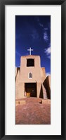 Facade of a church, San Miguel Mission, Santa Fe, New Mexico, USA Fine Art Print