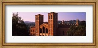 Royce Hall at the campus of University of California, Los Angeles, California, USA Fine Art Print