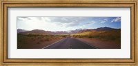 Road passing through mountains, Calico Basin, Red Rock Canyon National Conservation Area, Las Vegas, Nevada, USA Fine Art Print