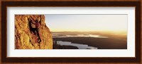 USA, Wyoming, Grand Teton Park, climber Fine Art Print