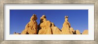 Low angle view of rock formations, Queens Garden, Bryce Canyon National Park, Utah, USA Fine Art Print