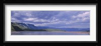 Kenya, Lake Bogoria, Panoramic view of hills around a lake Fine Art Print