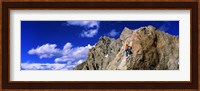 Rock Climber Grand Teton National Park WY USA Fine Art Print