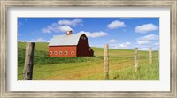 Barn in a field Fine Art Print