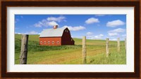 Barn in a field Fine Art Print
