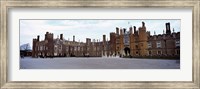 Facade of a building, Hampton Court Palace, London, England Fine Art Print