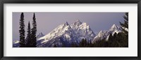 Cathedral Group Mountains, Grand Teton National Park, Wyoming Fine Art Print