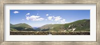 Coin operated binoculars on an observation point, Rocky Mountain National Park, Colorado, USA Fine Art Print