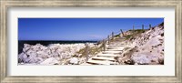 Staircase on the coast, Pacific Grove, Monterey County, California, USA Fine Art Print