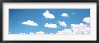Blue sky and clouds Fine Art Print