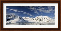 Mountains and glaciers, Paradise Bay, Antarctic Peninsula Fine Art Print