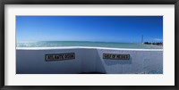 Junction of Atlantic Ocean and Gulf of Mexico, Key West, Monroe County, Florida, USA Fine Art Print