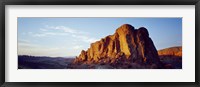 Red rock at summer sunset, Valley Of Fire State Park, Nevada, USA Fine Art Print