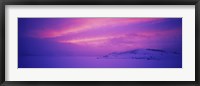 Panguitch Lake at sunset, Utah, USA Fine Art Print