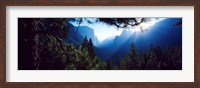 Tunnel View Point at sunrise, Yosemite National Park, California, USA Fine Art Print