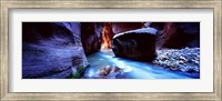 Virgin River at Zion National Park, Utah, USA Fine Art Print