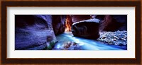 Virgin River at Zion National Park, Utah, USA Fine Art Print