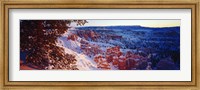 Snow in Bryce Canyon National Park, Utah, USA Fine Art Print
