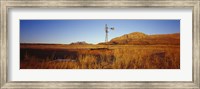 Windmill in a Field, U.S. Route 89, Utah Fine Art Print