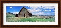 Old barn in a field, Colorado, USA Fine Art Print