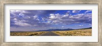 US Highway 160 through Great Sand Dunes National Park and Preserve, Colorado, USA Fine Art Print