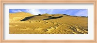 Sand dunes in a desert, Great Sand Dunes National Park, Colorado, USA Fine Art Print