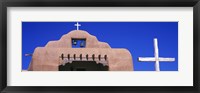 Low angle view of Santo Tomas Church, Santa Rosa De Lima, New Mexico, USA Fine Art Print