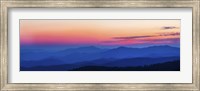 Blue & Pink Sunset at Clingmans Dome,Tennessee Fine Art Print