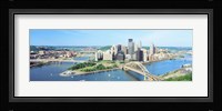Daytime Skyline With The Allegheny, Pittsburgh, Pennsylvania, USA Fine Art Print